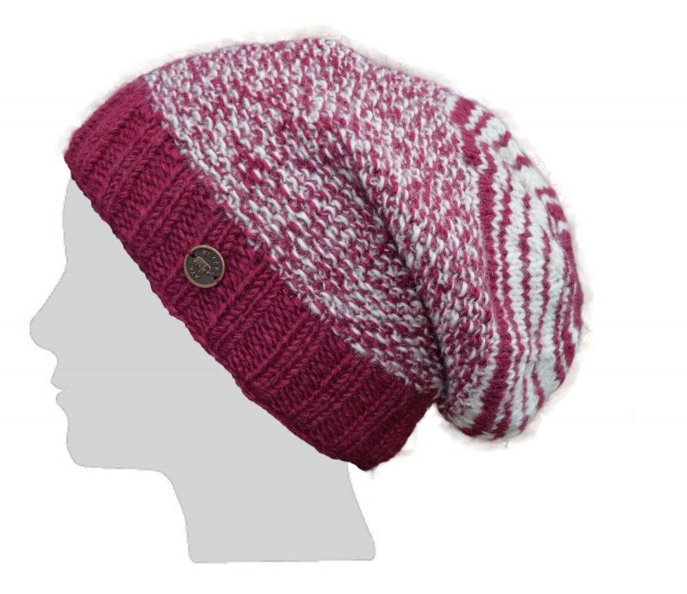 pink slouch hat