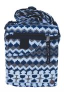 Small Aztec Fabric Bag - Blue