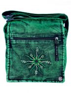 Small Star Stonewashed Bag - Green