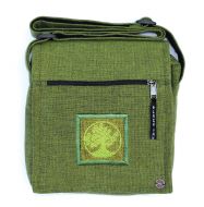 Medium Motif Cotton Bag - Green