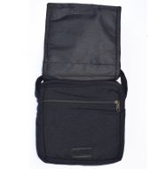 Medium Motif Cotton Bag - Black