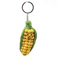 Sweetcorn - Wool Felt - Keyring