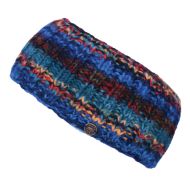 Pure Wool - Electric Stripe Headband - Blue