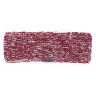 Pure Wool Sherpa Fleece Lining - Fine Wool Mix Headband - Red