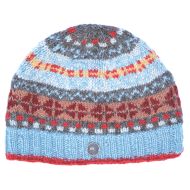 Pure Wool - Fair Isle Beanie - Silk