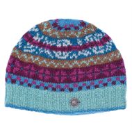 Pure Wool - Fair Isle Beanie - Mint