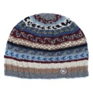 Pure Wool - Fair Isle Hedgerow Beanie - Dawn