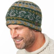 Pure Wool Alpine Beanie - Pine