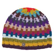 Pure Wool - Geometric Beanie - Jazzy 4