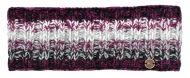 Pure Wool Fleece Lined - Natural Electric Headband - Aubergine