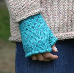 Fleece lined wristwarmer - tick - Breeze