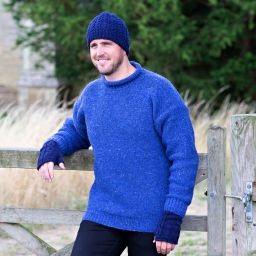 Pure wool, handmade, fair trade, roll neck jumpers. Small to XXXL ...