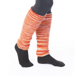 Pure Wool Leg warmer - Electric - Lava