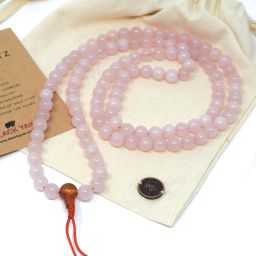 Mala Beads - Rose Quartz Beads