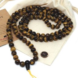 Mala Beads - Tiger's Eye Beads