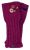 Fleece lined wristwarmer - fruit button - Berry