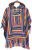 Children's Brushed Gheri Cotton Poncho - Rainbow