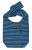 Large Stripe Cotton Beach Bag - Turquoise