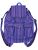 Multi Stripe Cotton Rucksack - Purple Multi