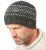 Pure Wool - Running Stitch Beanie - Charcoal