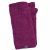 Pure wool - square moss wristwarmer - deep berry