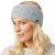 Pure Wool Sherpa Fleece Lining - Fine Wool Mix Headband - Pearl Grey