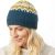 Pure Wool - Jewel Drop Beanie - Cobalt