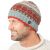 Pure Wool - Fair Isle Beanie - Silk