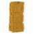 Fleece lined - sparkle crochet wristwarmer - mustard