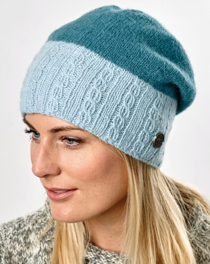 baggy wool hat